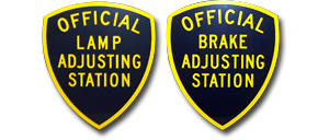Official Lamp & Brake Adjusting Station
